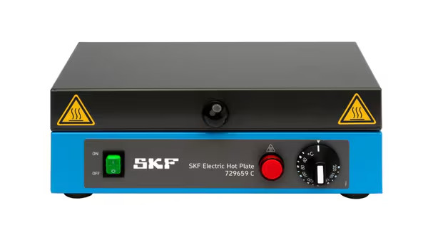 SKF 729659C Electric Hot Plate 110V for pre-heating batches of small bearings