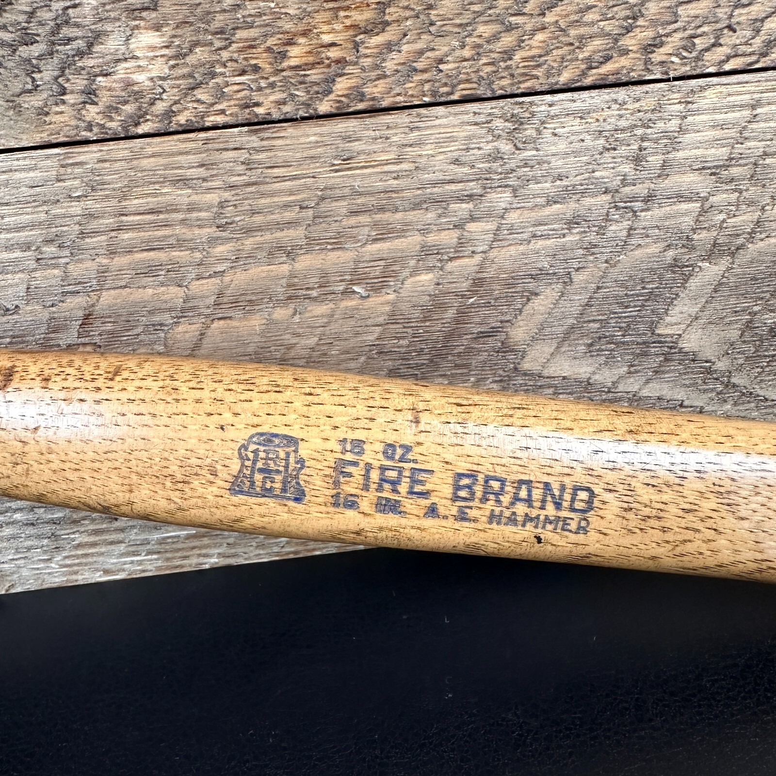 Vintage Auto Body Cross Peen Finishing Hammer 16 oz. Fire Brand