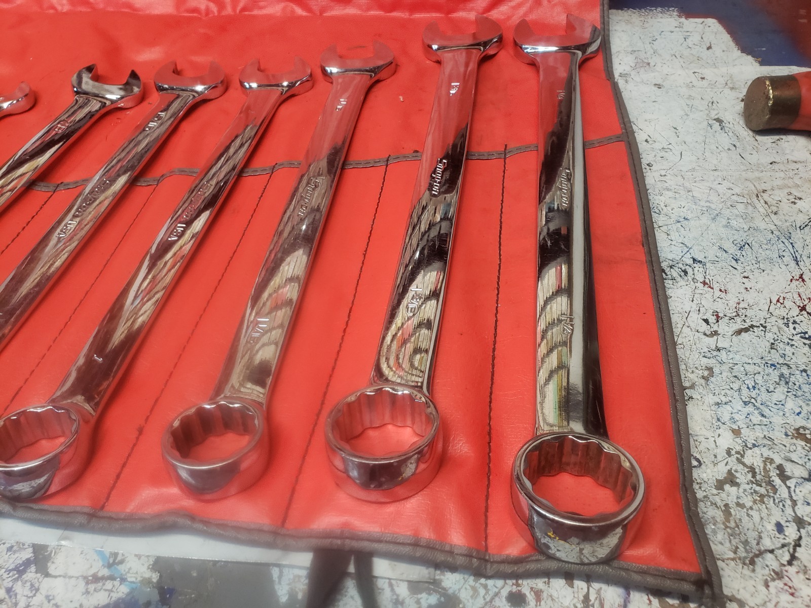 Snap On SAE Wrench Set 14 Pieces Oex Soex