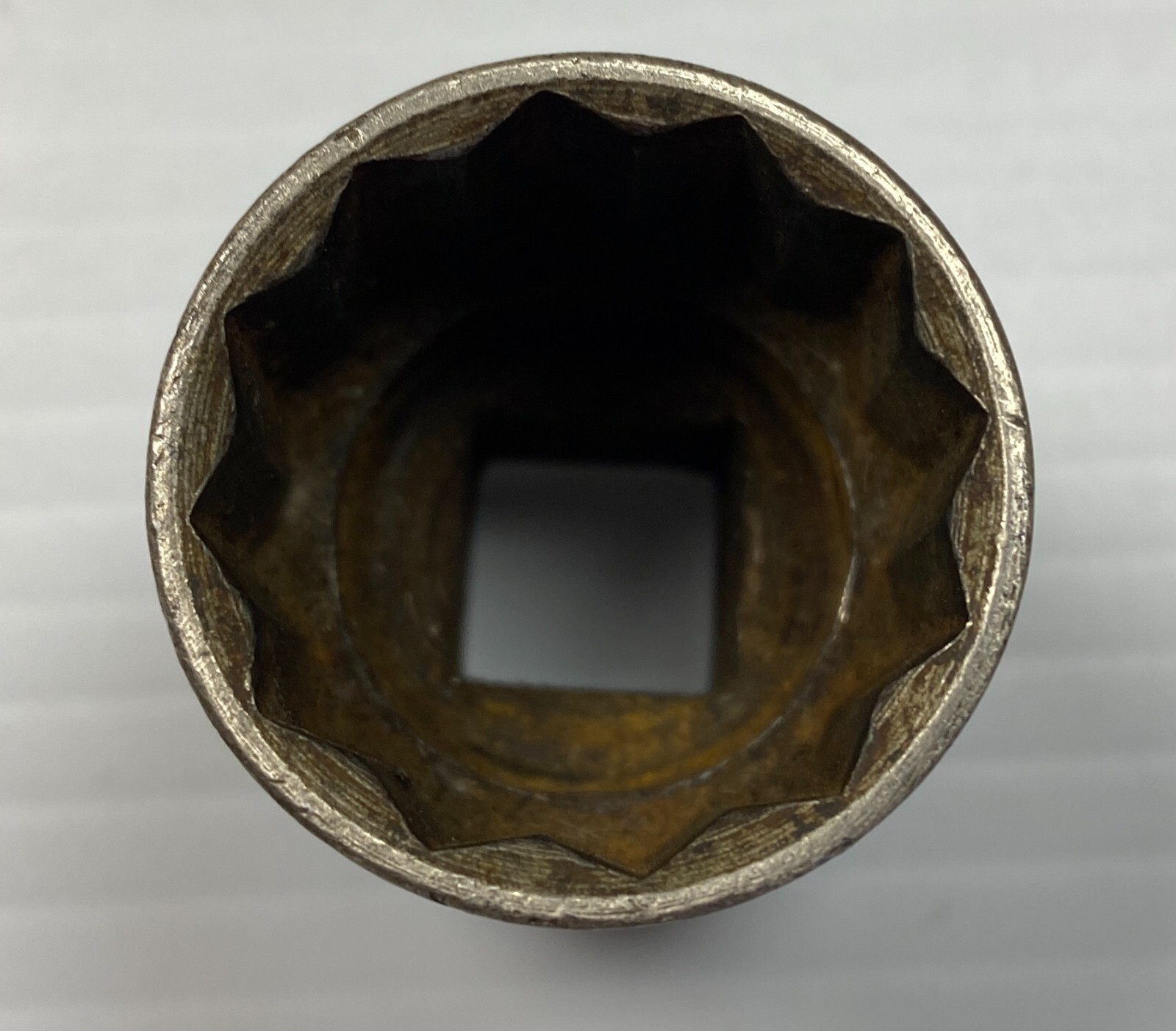 Vintage Snap-On Tools SW320 – 1″ -12 Point Shallow Socket 1/2″ Drive Snap On USA