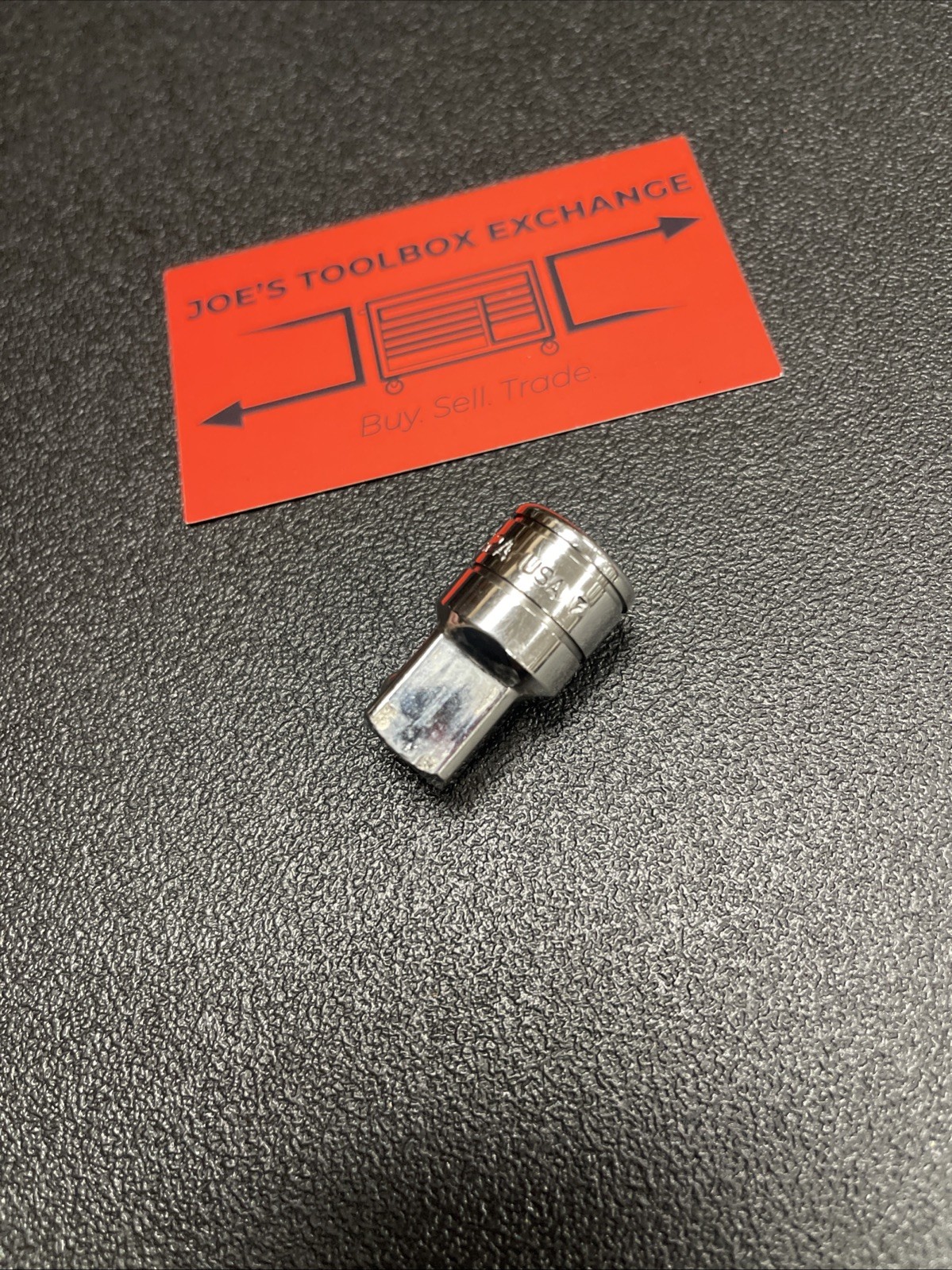 Snap On 3/8″F To 1/2″M Chrome Adaptor Socket USA A2A
