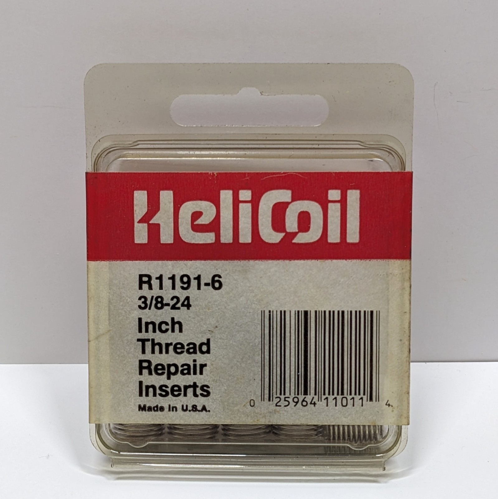 USA Made HELI-COIL 3/8-24 Thread Repair Inserts Pack of 12 R1191-6