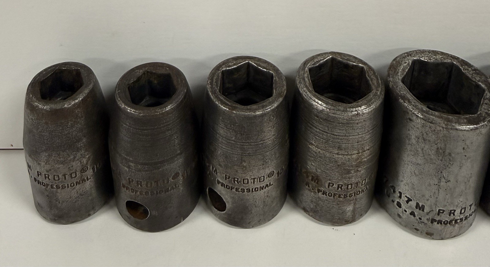 10 Proto Professional Short Impact Socket 1/2 Drive 6 Pt Point 10 – 25 MM Metric