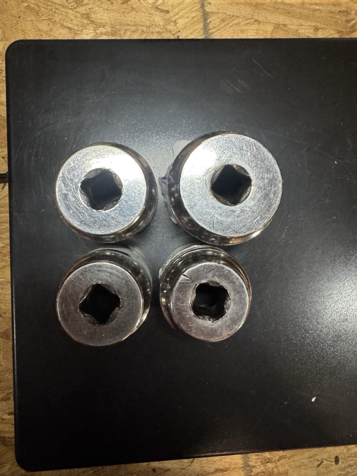 Lot of 4 Matco Tools SAE 6 Point Chrome Sockets 15/16 1-1/4 1-7/16 1-9/16 USA