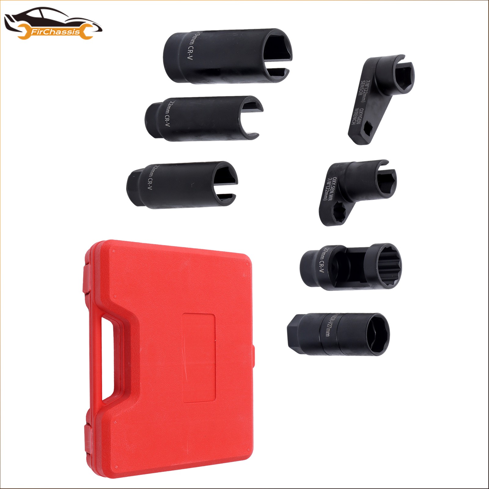 O2 Oxygen Sensor & Oil Pressure Sending Unit Master Sensor Socket Set 7PCS