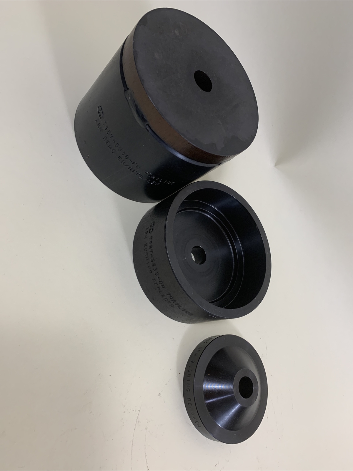 FORD ROTUNDA TOOL T95T-5638-DH/-EH/-FH TRAILING ARM BUSHING REMOVER/REPLACER SET