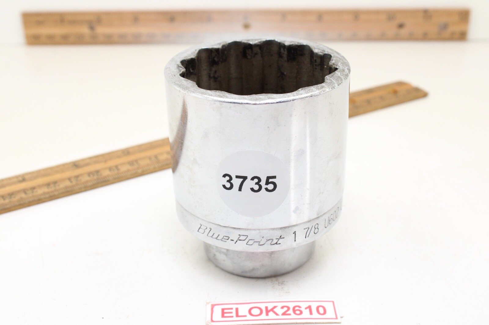 Blue Point U602 1-7/8″ 3/4″ Drive 12 Point SAE Chrome Socket USA