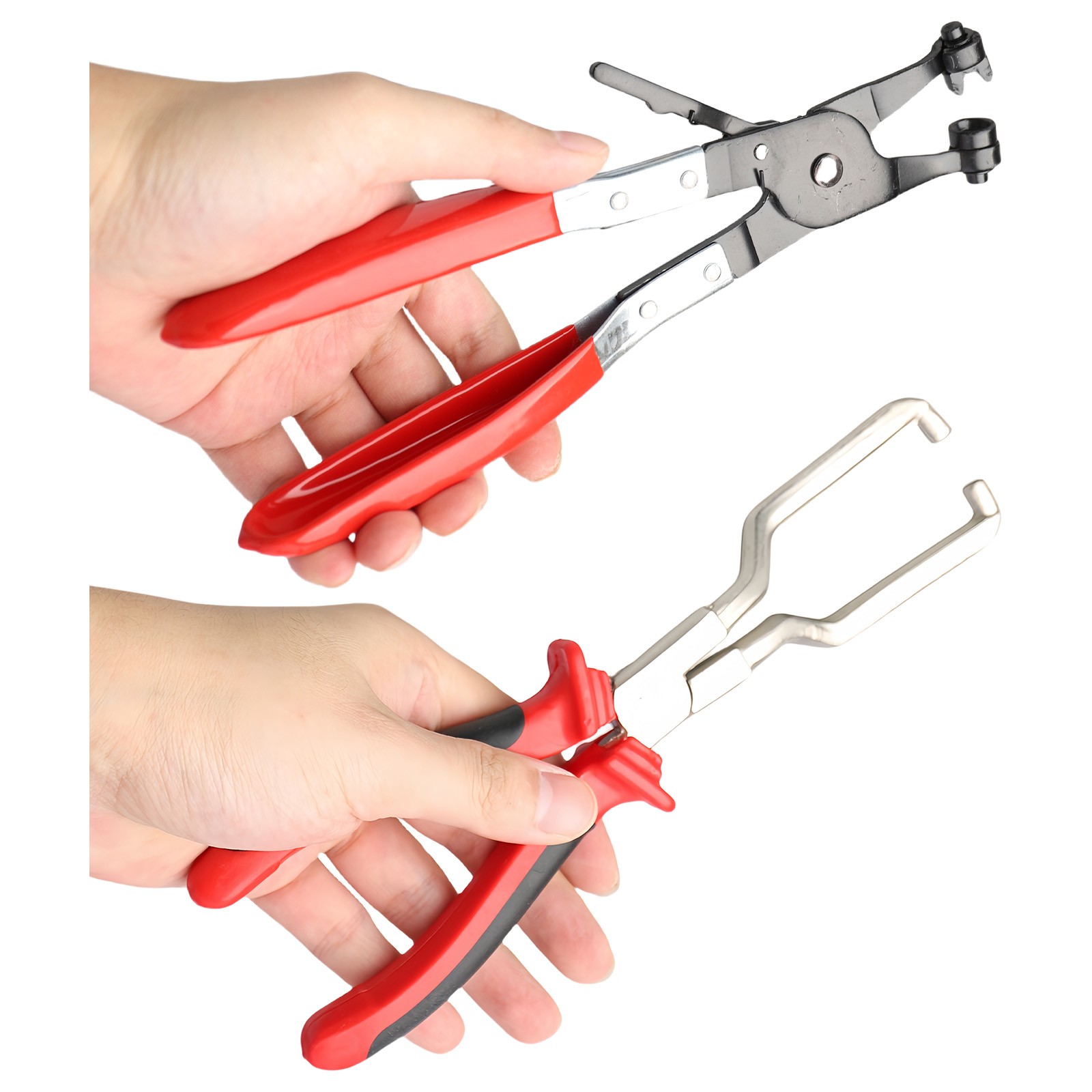 4Pcs Hose Clamp Pliers Remover Kit Water Pipe Fuel Spring Removal Tool Pipe Clip