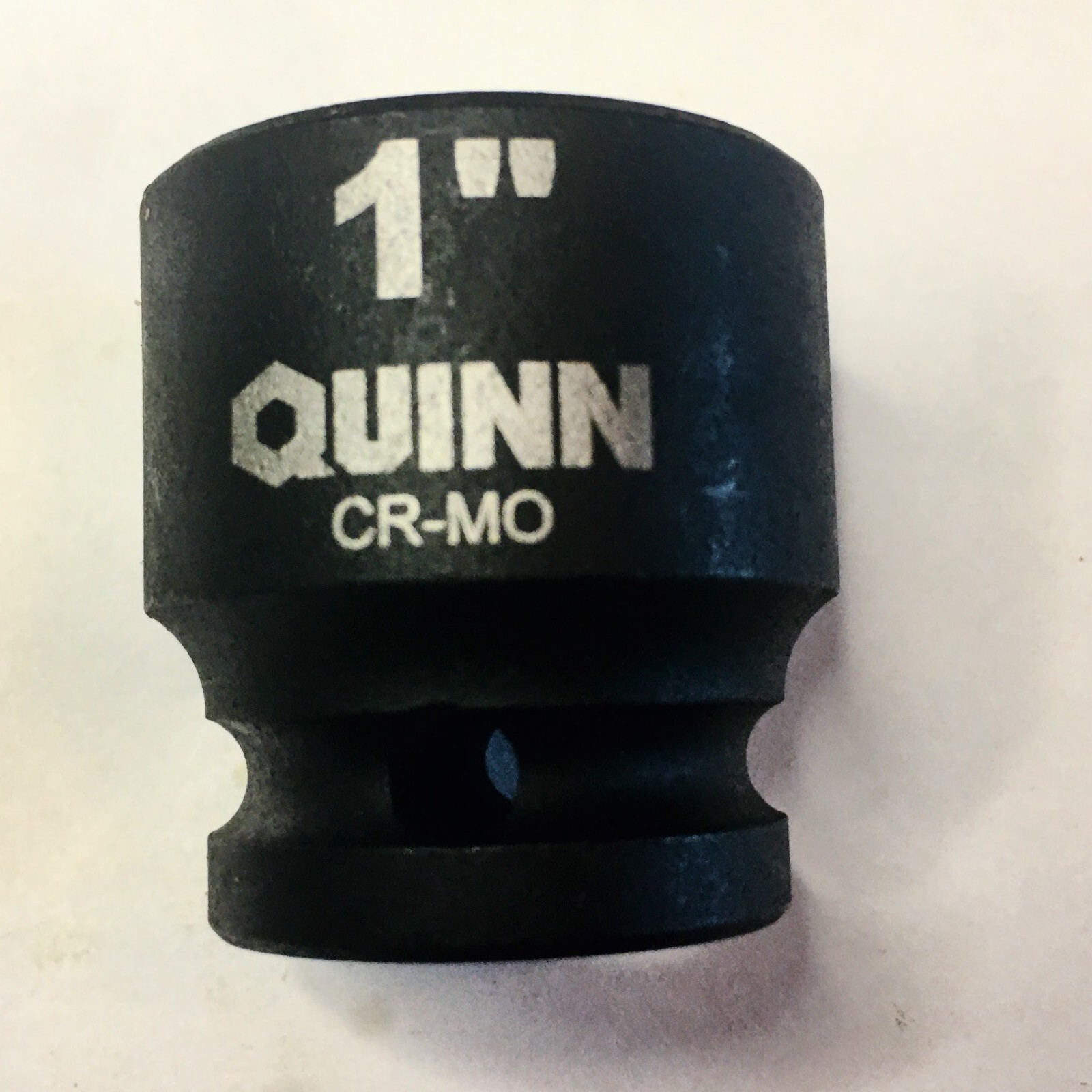 Quinn 1″ x 1/2″ Dr Standard Impact Socket 6 Point Free USA Shipping
