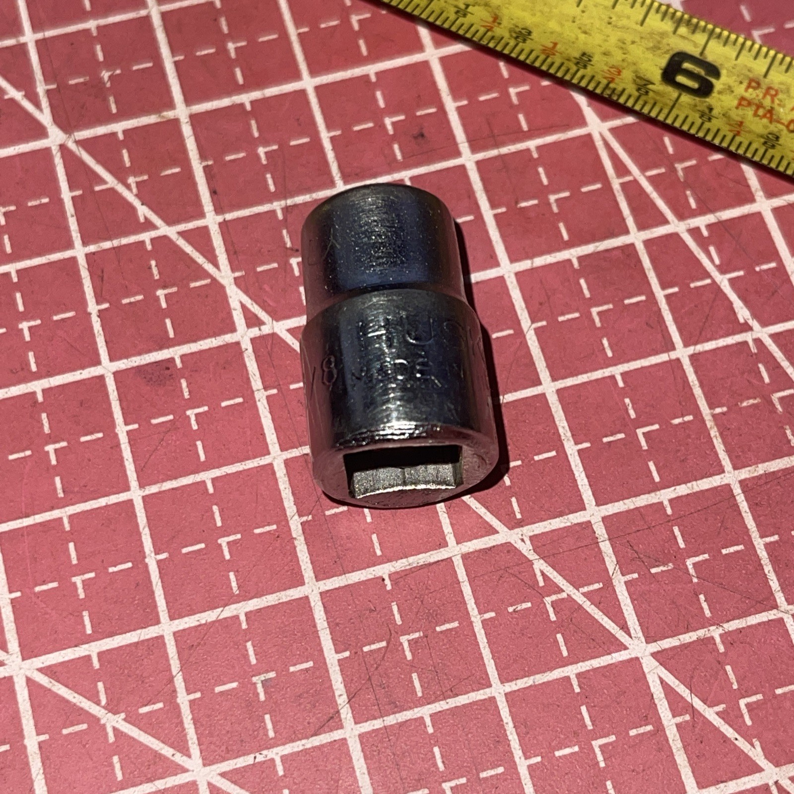 NOS Husky USA CB1212 3/8 In SAE 12 Point 3/8″ Drive Socket Vintage