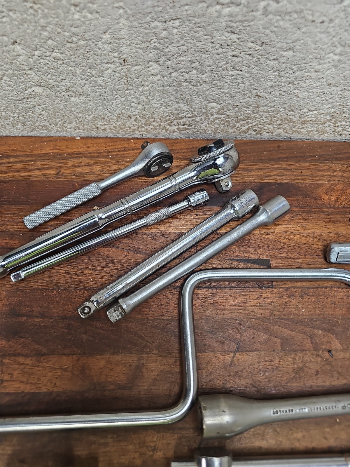 PP25- USA Mechanic tool lot- RATCHETS, WRENCHES, Etc – CRAFTSMAN, PROTO, Etc