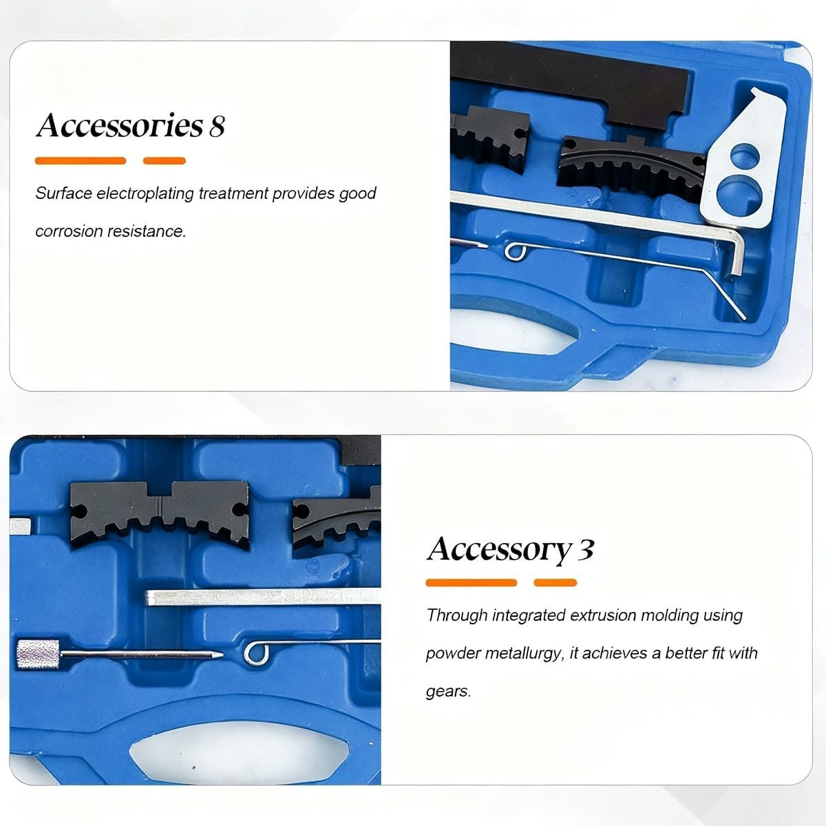 Comprehensive Engine Timing Tool Set – Carbon Steel, 16V Models Compatible