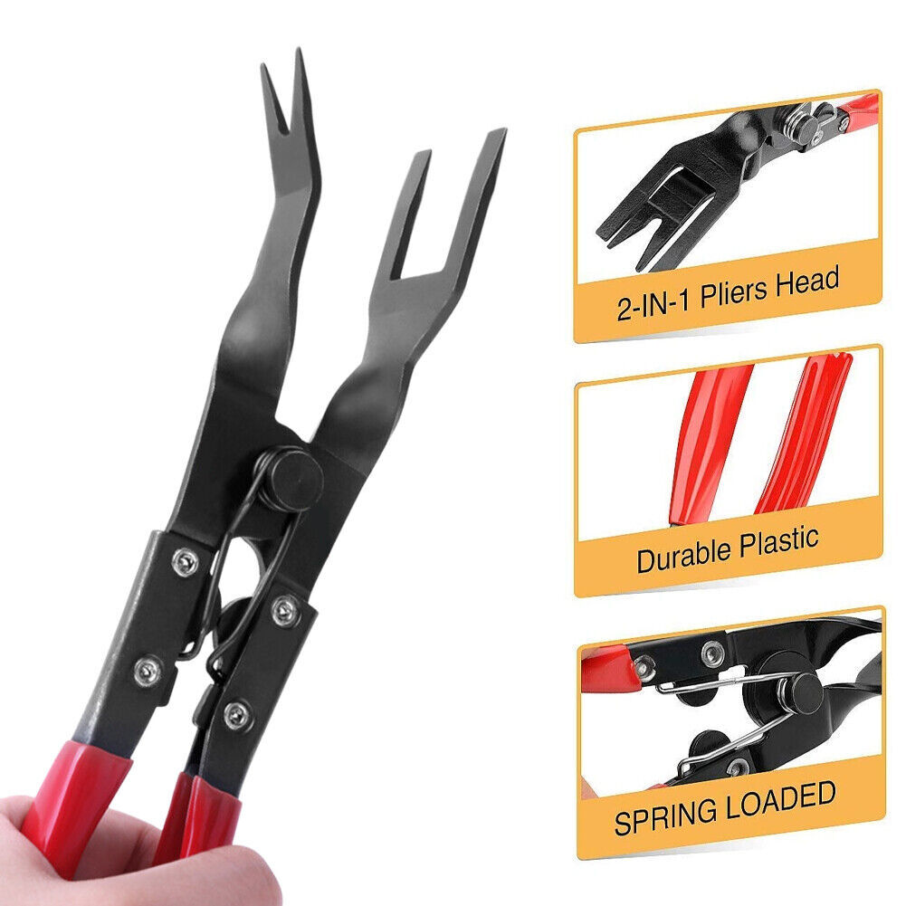 Car Door Panel Trim Clip Removal Tool Fastener Pliers -Headlight Repair Door USA
