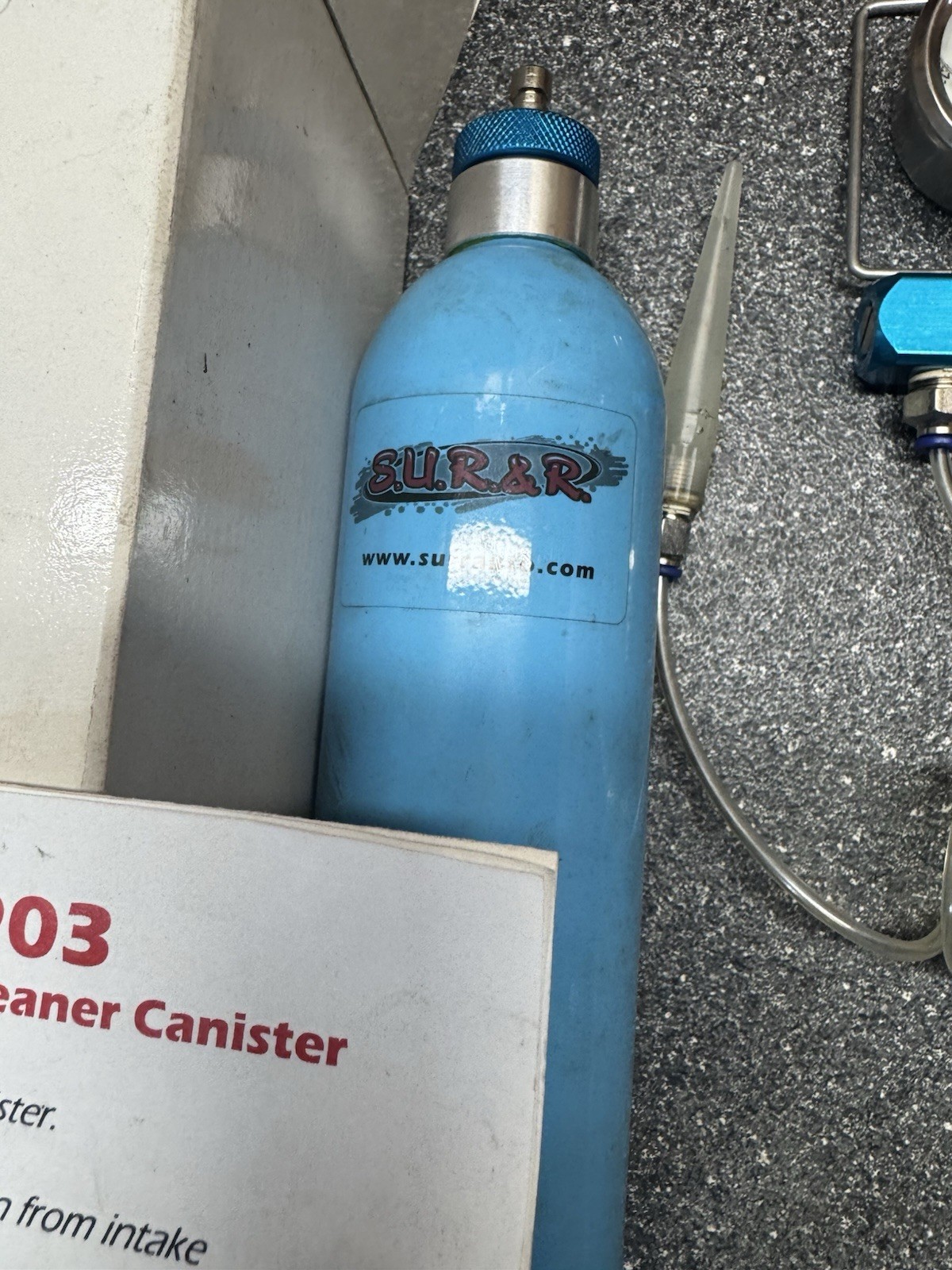 SUR&R S.U.R & R FIC903 Intake System Cleaner Canister