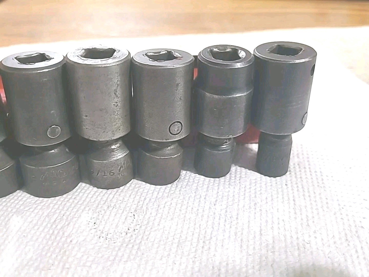 MAC Tools 7pc SAE 3/8″-3/4″ Shallow Swivel Impact Socket Set – 3/8″ Drive & Box