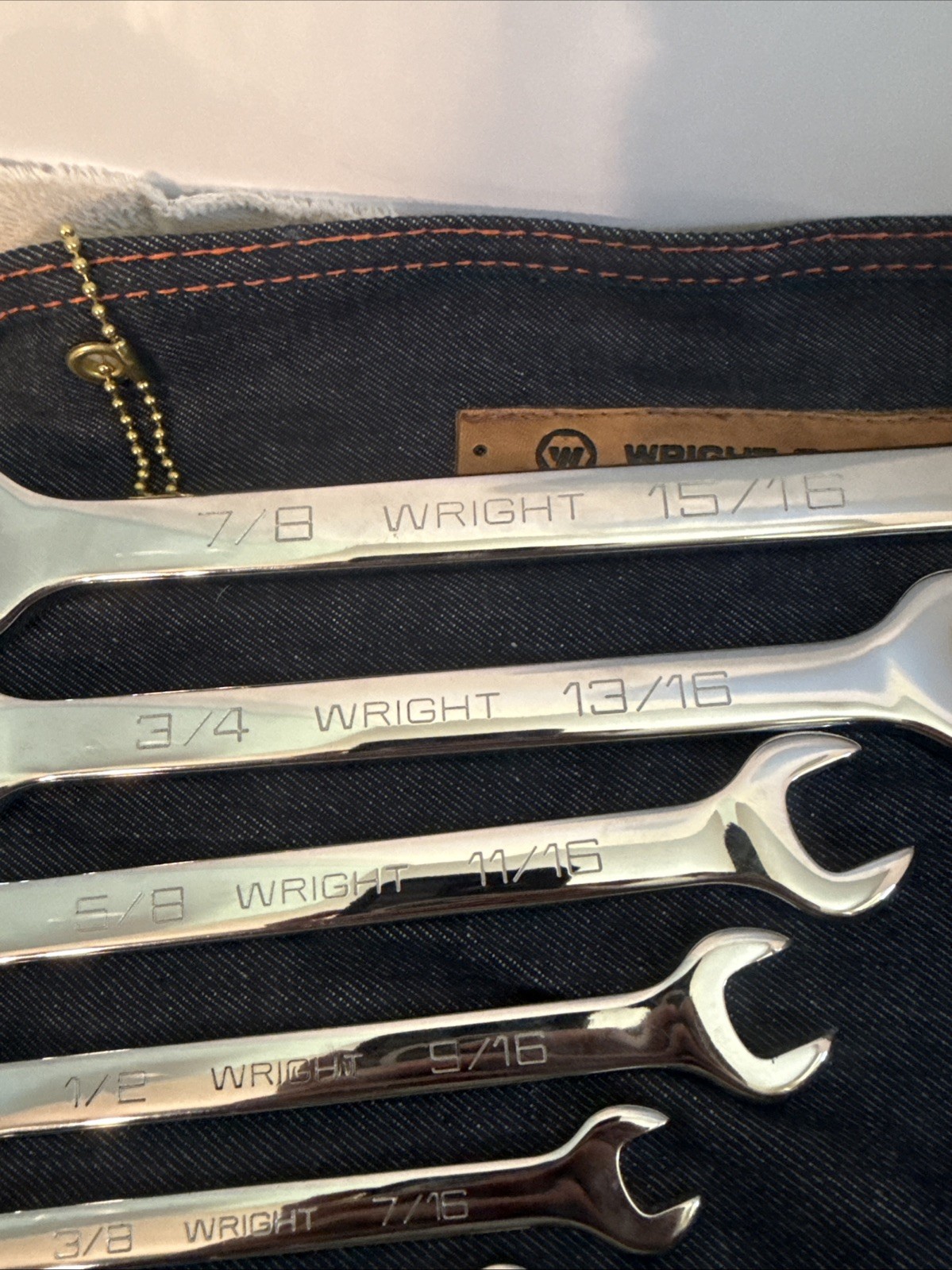 Wright Tool 6 pc. Open End Wrench Set 1/4 In. to 15/16 In. # 736