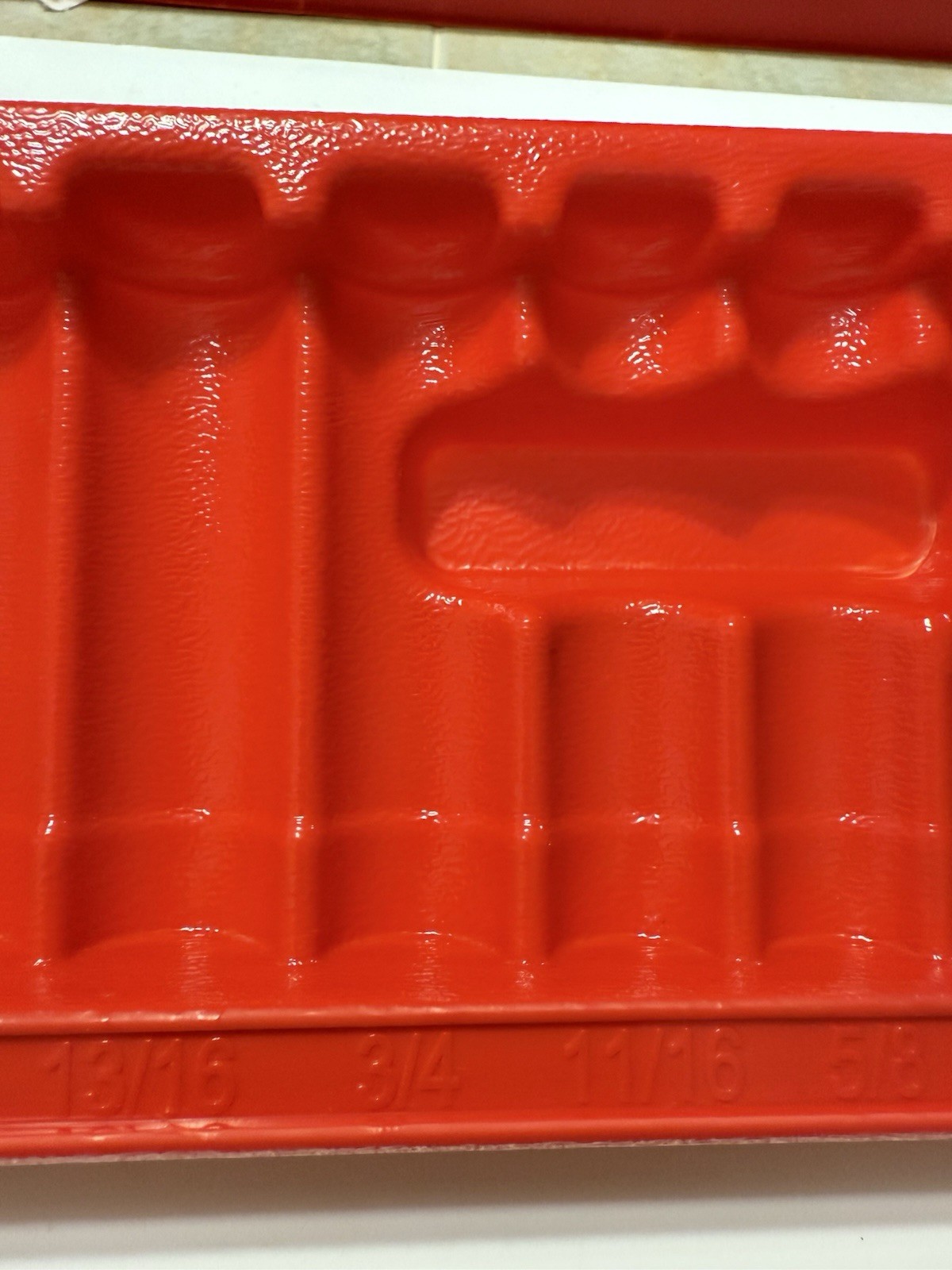 EMPTY TRAY PAKTY077 Snap On 313SYA 1/2″ Dr. 3/8”to1-1/8” SAE Deep 13Pc. NO TOOLS