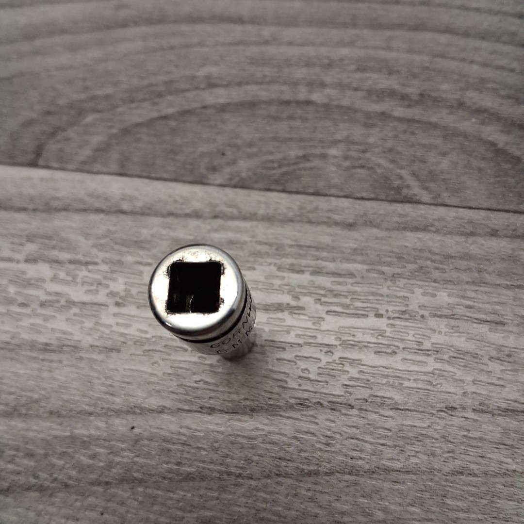 Cornwell Tools 1/4″ Drive 6pt Semi Deep Metric Socket 5mm TM0205ML