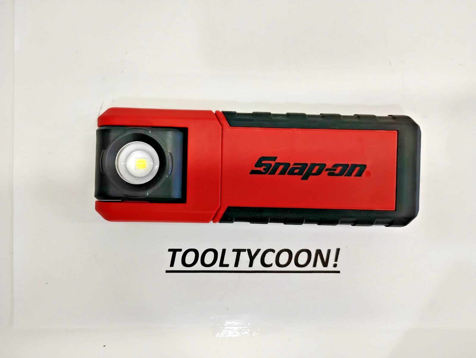 Snap-On Tools NEW ECARI052 Pivoting Head 400-500 LUMEN Lamp Rechargeable RED