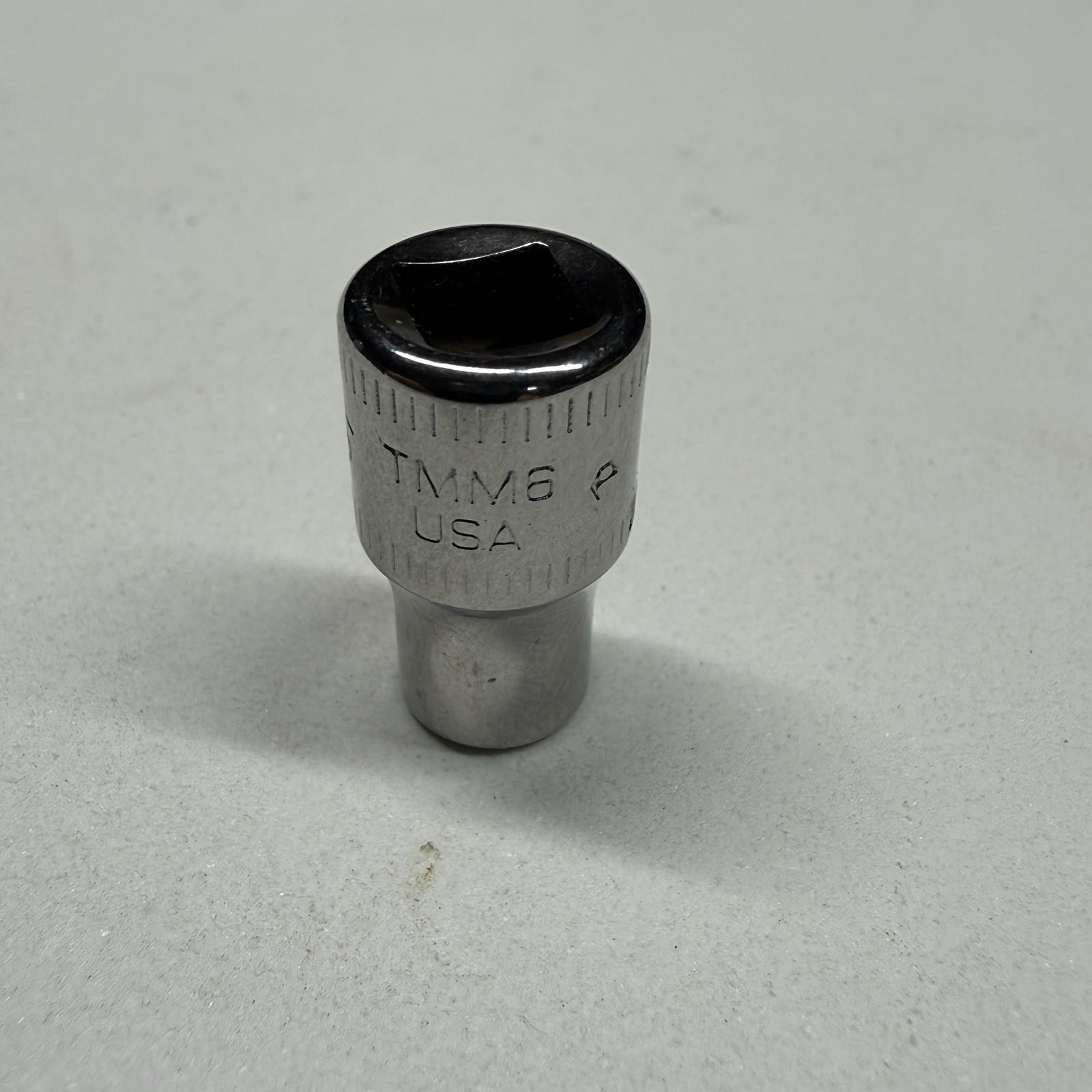 Snap-on Tools TMM6 6mm Metric Flank Drive Shallow Socket 1/4″ Drive 6 Point USA