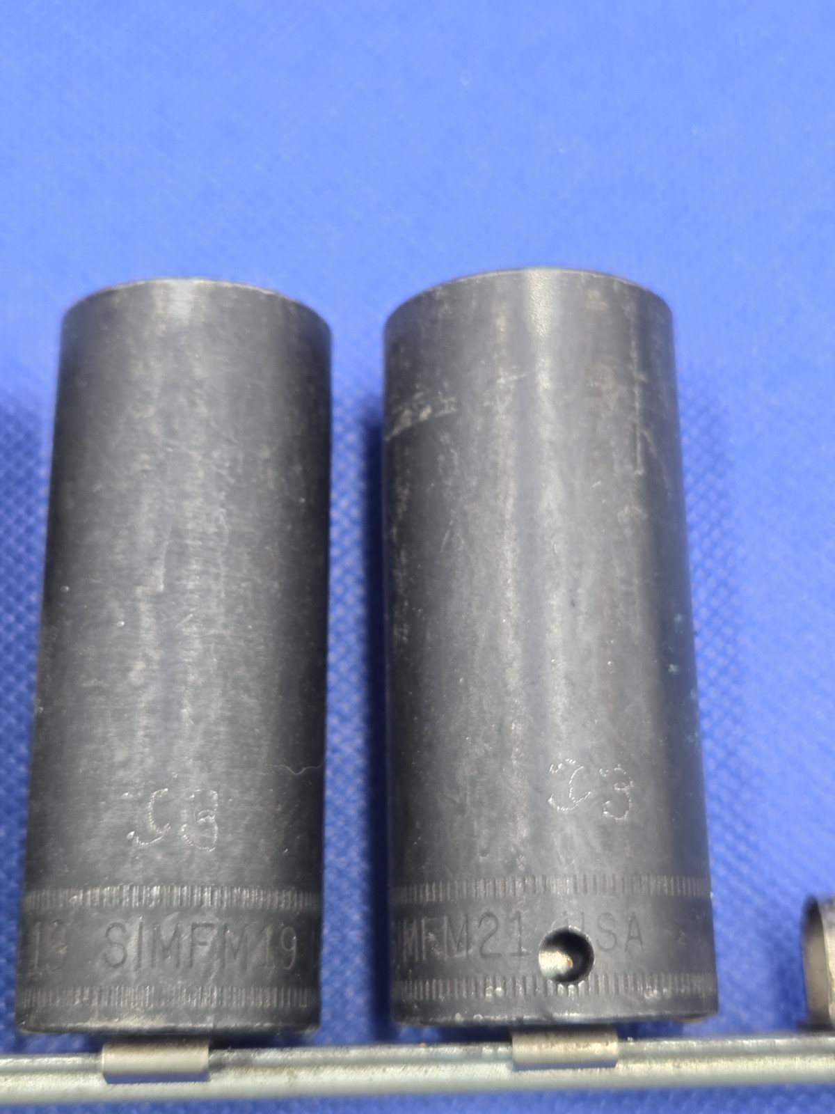 13 Snap-on Impact Deep Well Sockets Metric 8mm to 19mm & 21m 3/8″ Drive