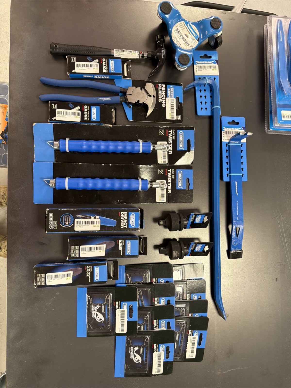 Draper & Silverline Hand Tools – job lot