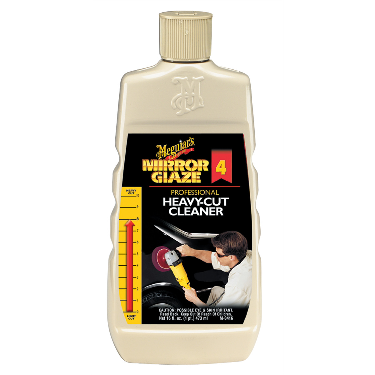 Meguiars M0416 Heavy Cut Abrasive Cleaner – 16 oz