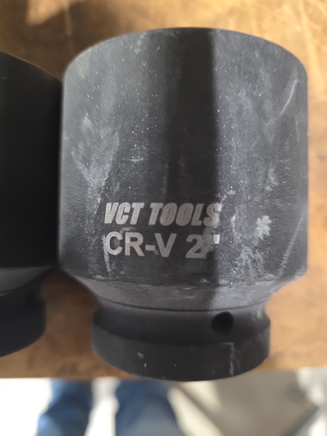 Set Of 6 VCT Tools Chrome Vanadium 1″ Drive Impact Sockets 1 5/8″ Thru 2″