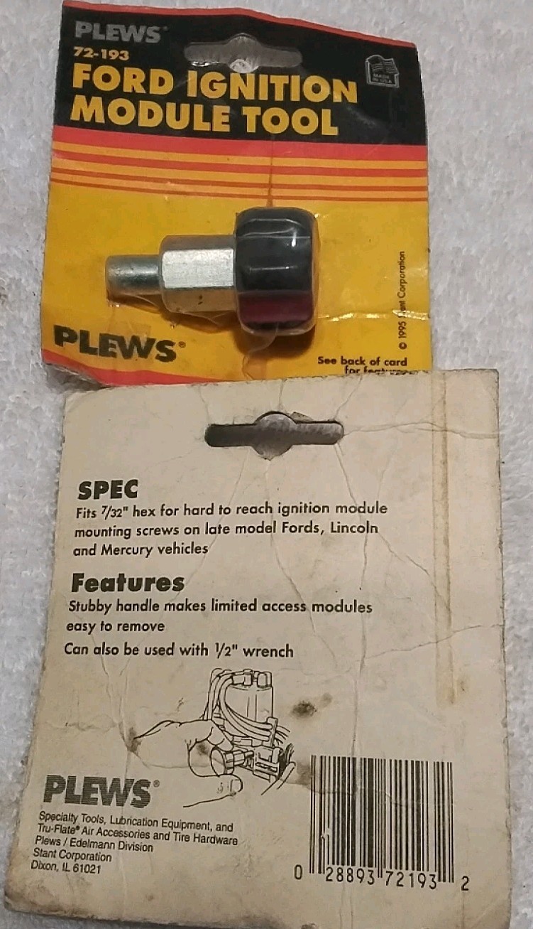 2pc PLEWS 72-193 FORD IGNITION MODULE TOOL USA 🇺🇸