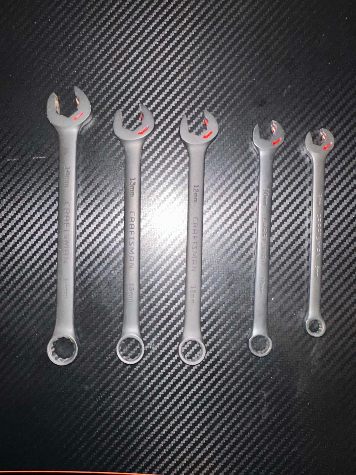 Craftsman Metric Flare nut wrenches 5 piece set