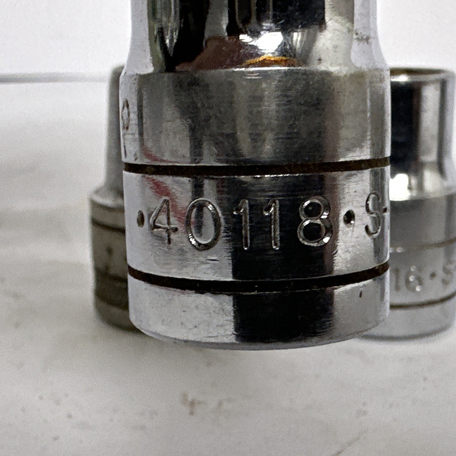 S-K SK 9pc 1/2” Drive SAE Socket Lot USA Vintage 6pt 12pt w/ Swivel