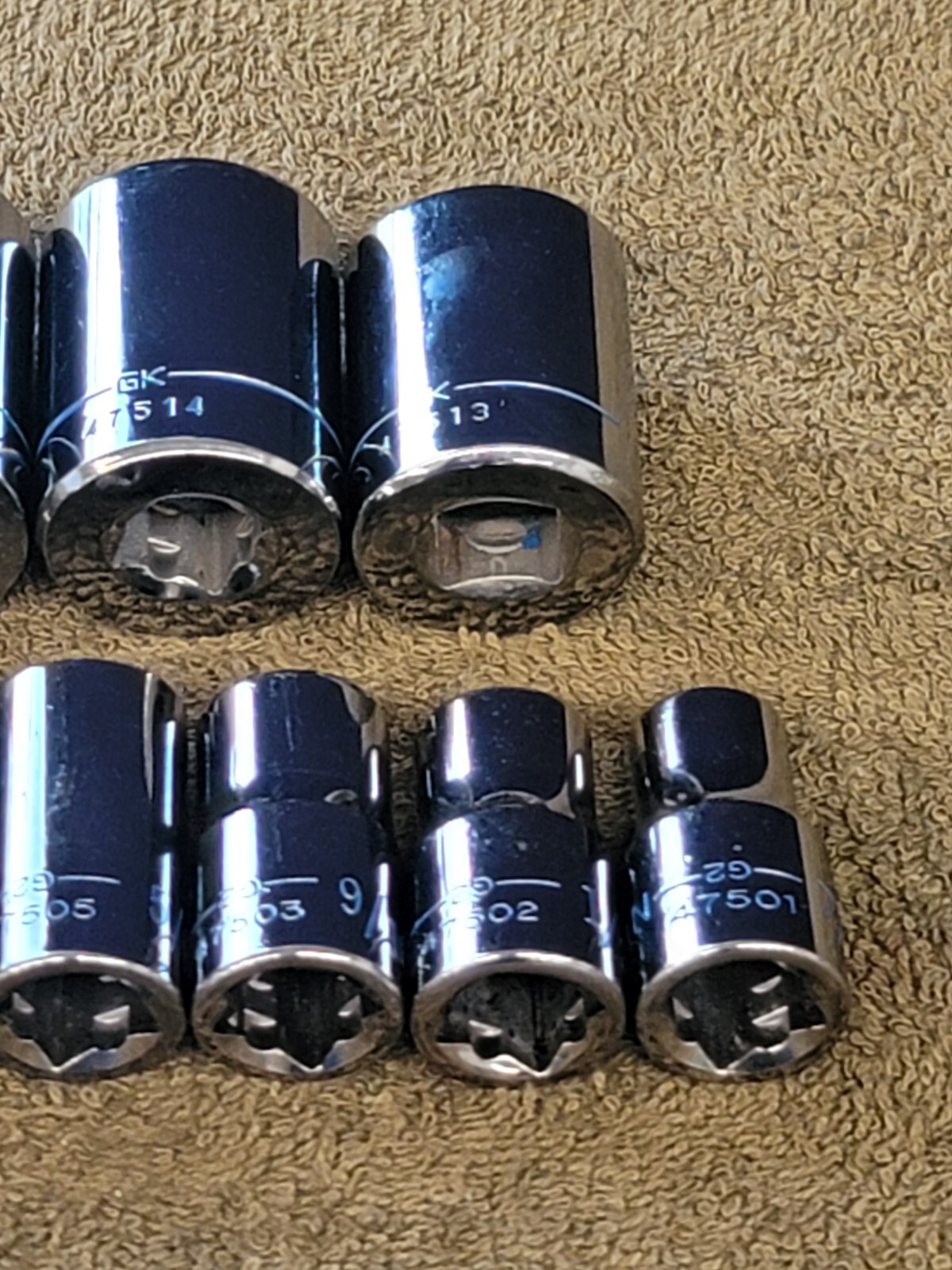 13 Craftsman Sae Socket Set 1/2″ Drive 1-1/4″ to 7/16″ G2 12 Point Tools USA