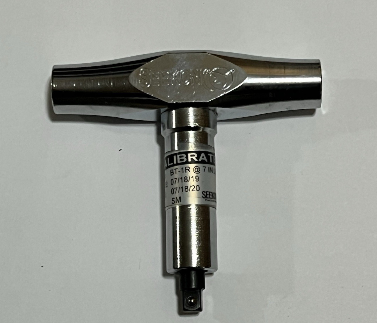 Seekonk BT-1R 1/4 Drive T-Handle Torque Screwdriver 7 In/Lbs w Certificate USA
