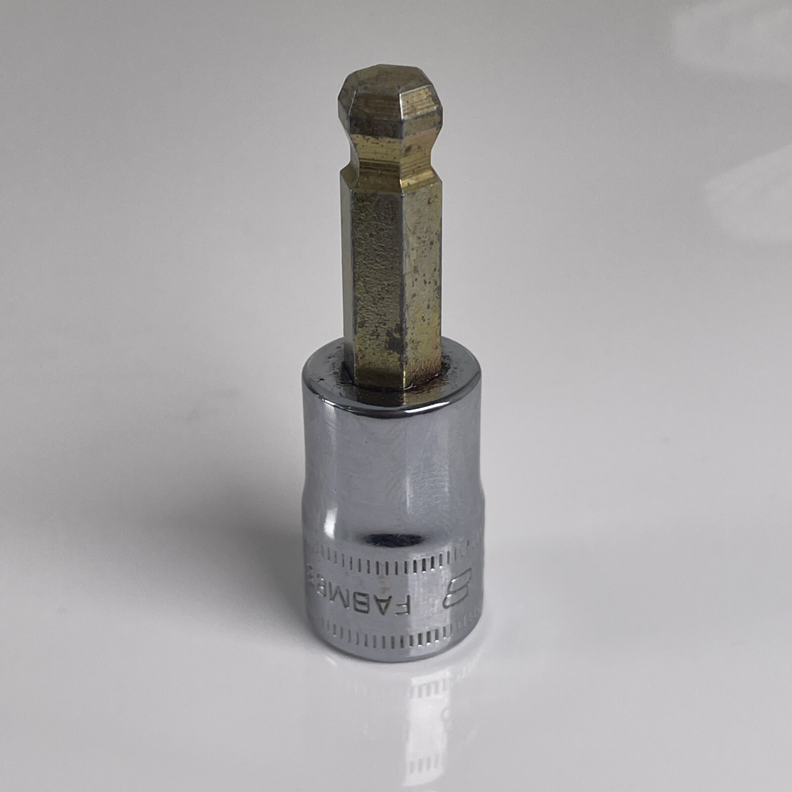Snap-On 3/8″ Drive Metric 8mm Ball Hex Socket Driver- FABM8E