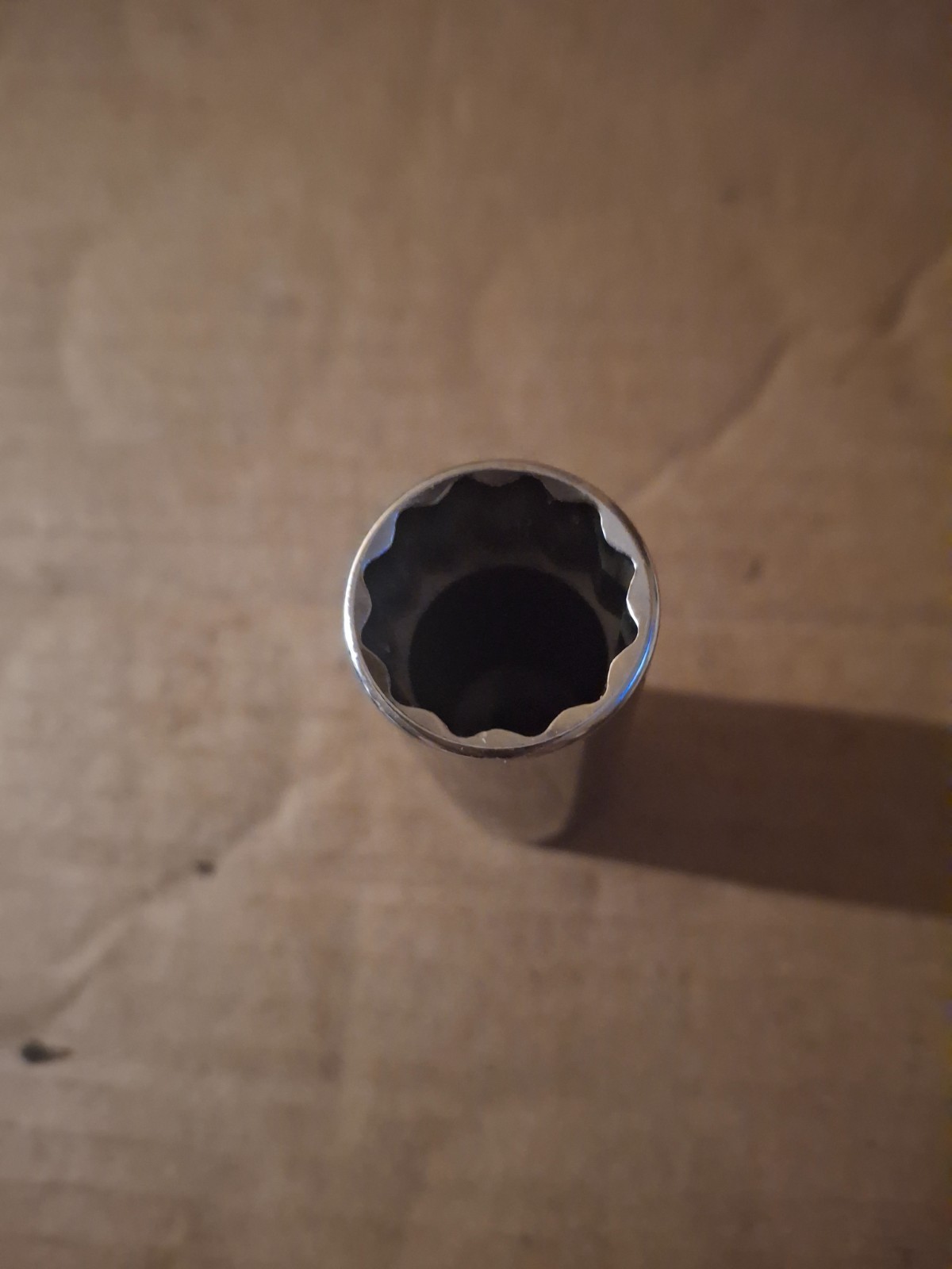 MINT Snap On Tools SF241 3/8 Dr 12Pt SAE 3/4 Flank Dr Deep Socket USA 1987