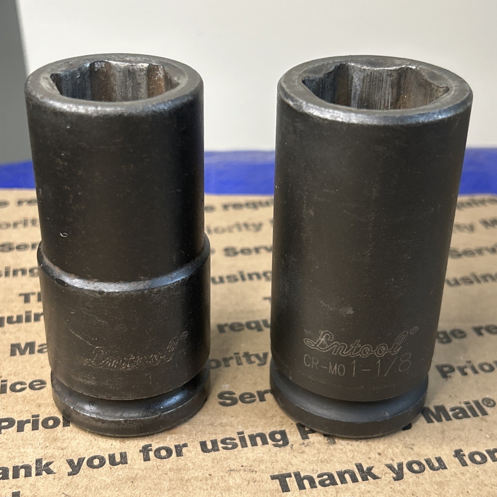 Lntool 3/4″ Dr 6Pt Deep Impact 1” 1-1/8” Sockets Similar Armstrong 21-236 21-232