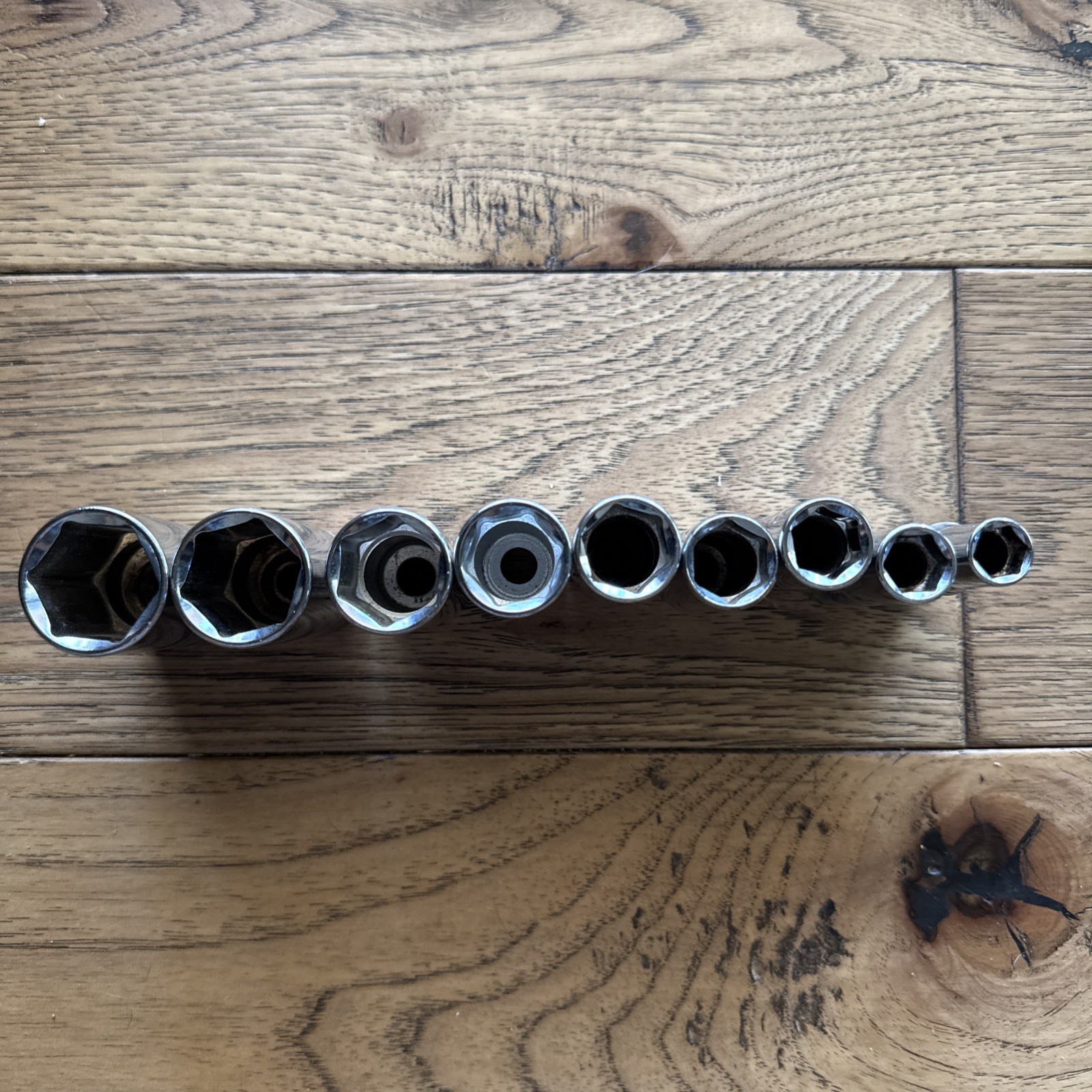Sockets Deep Set Northern Brand 9pc SAE