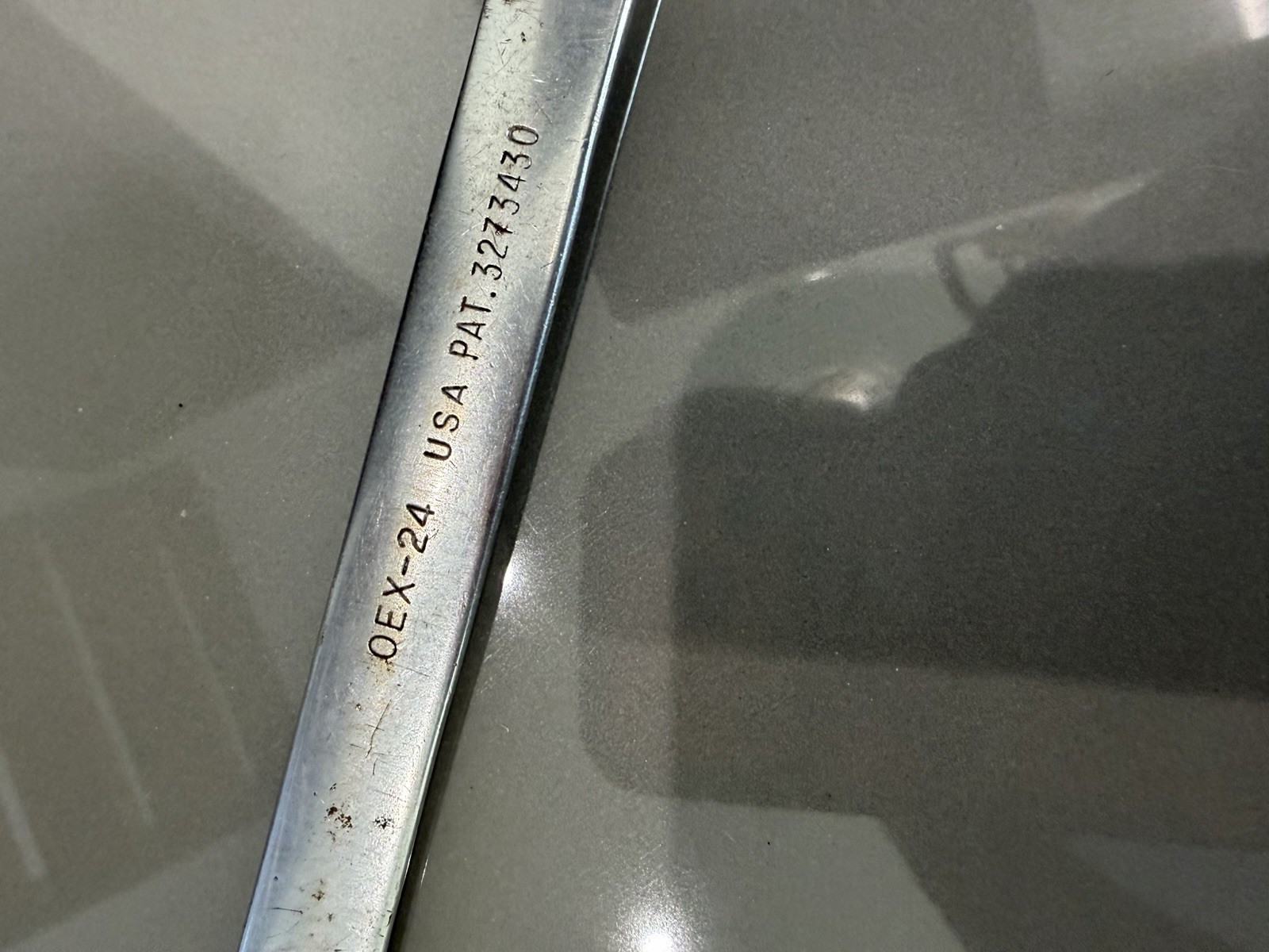 Snap-on OEX-24 3/4″ 12 Point SAE Combination Wrench USA Polished Chrome OEX24