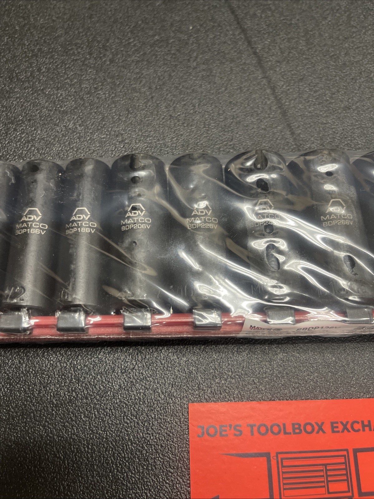 Matco Tools 12pc 3/8” Drive SAE 6pt Deep Impact Socket Set – SBDP126V
