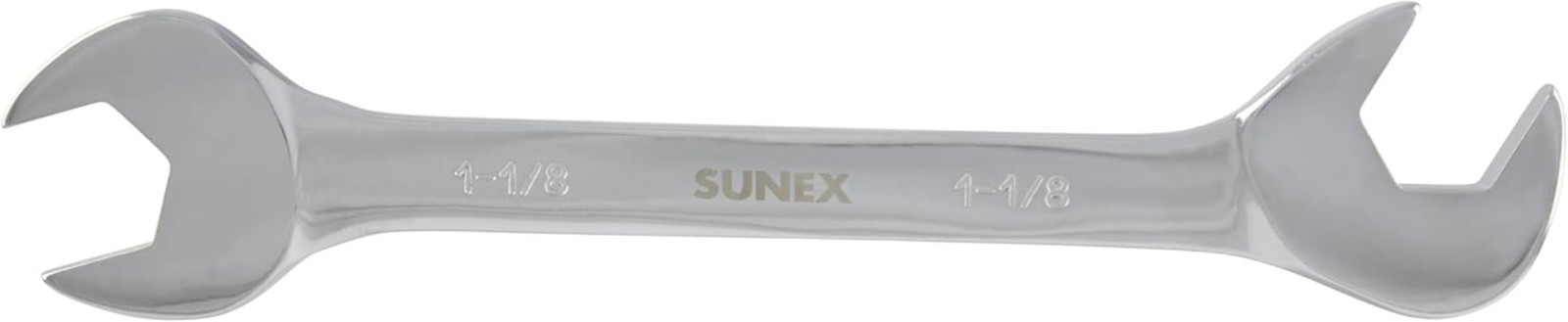 Professional 1-1/8 Inch Angled Wrench with 15 & 60 Degree Ends by Sunex