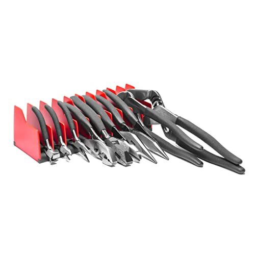 Ernst 5502 No-Slip 10 Tool Plier Organizer – Orange