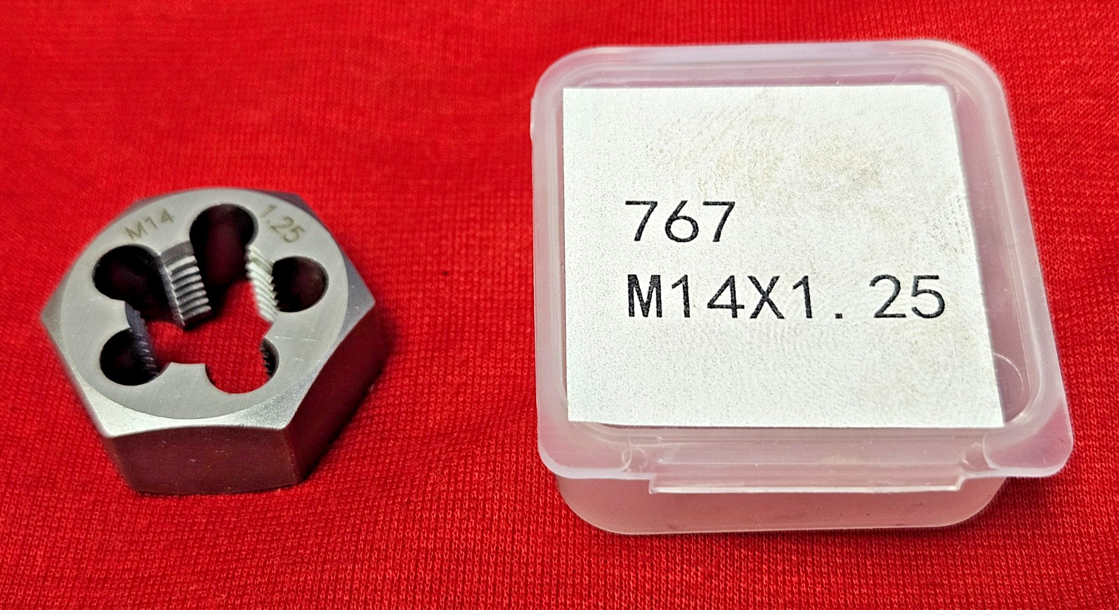 M14 X 1.25 Metric 1.06 » Hex Rethrd Die 14MM Carbon Steel 419-14125 A-1
