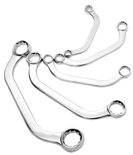 Sunex 9935 5 Piece Sae Half Moon Wrench Set