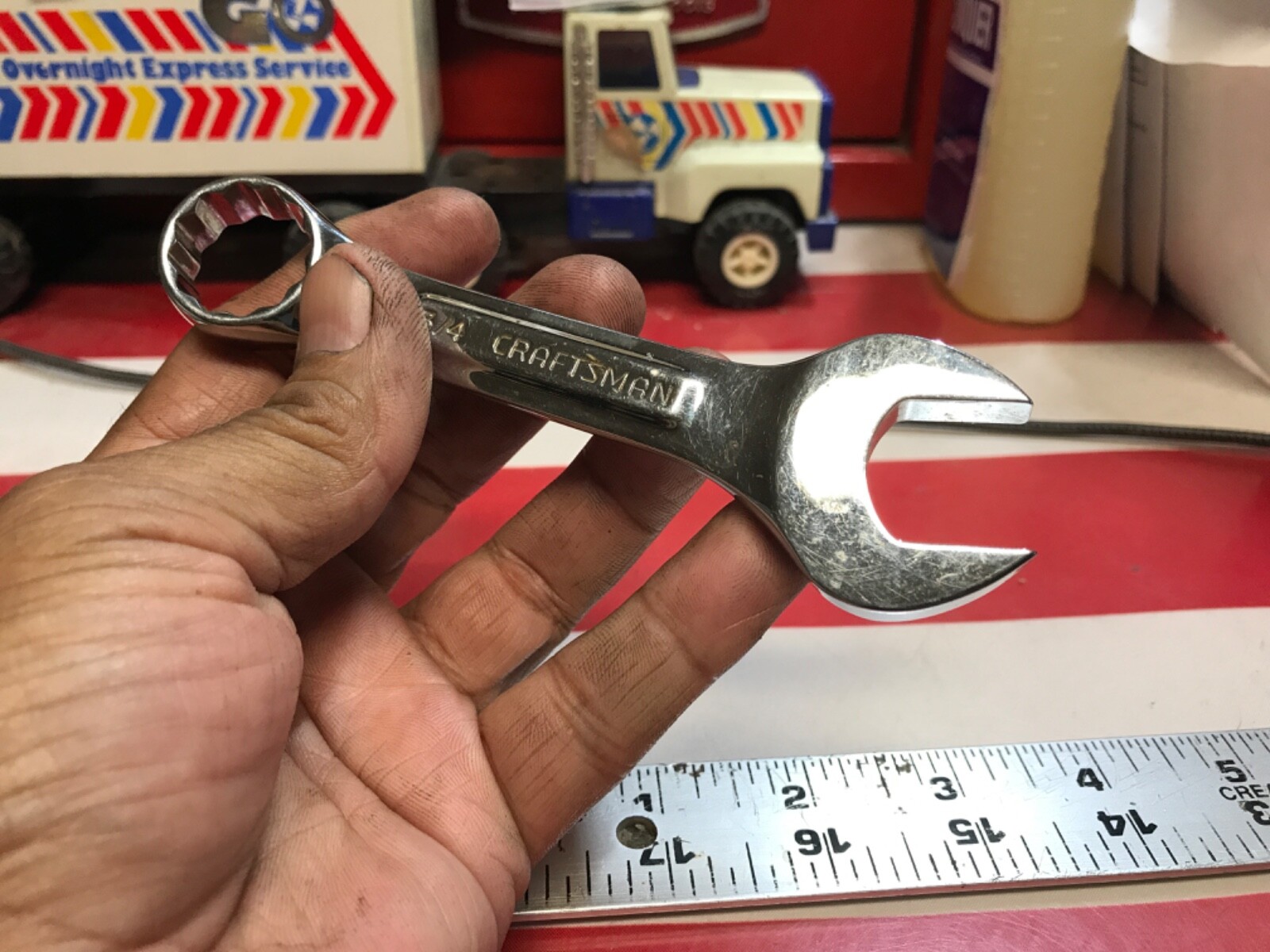 craftsman tools wrench stubby 3/4” 44109 «VV» NICE 👍 USA 🇺🇸 VVV