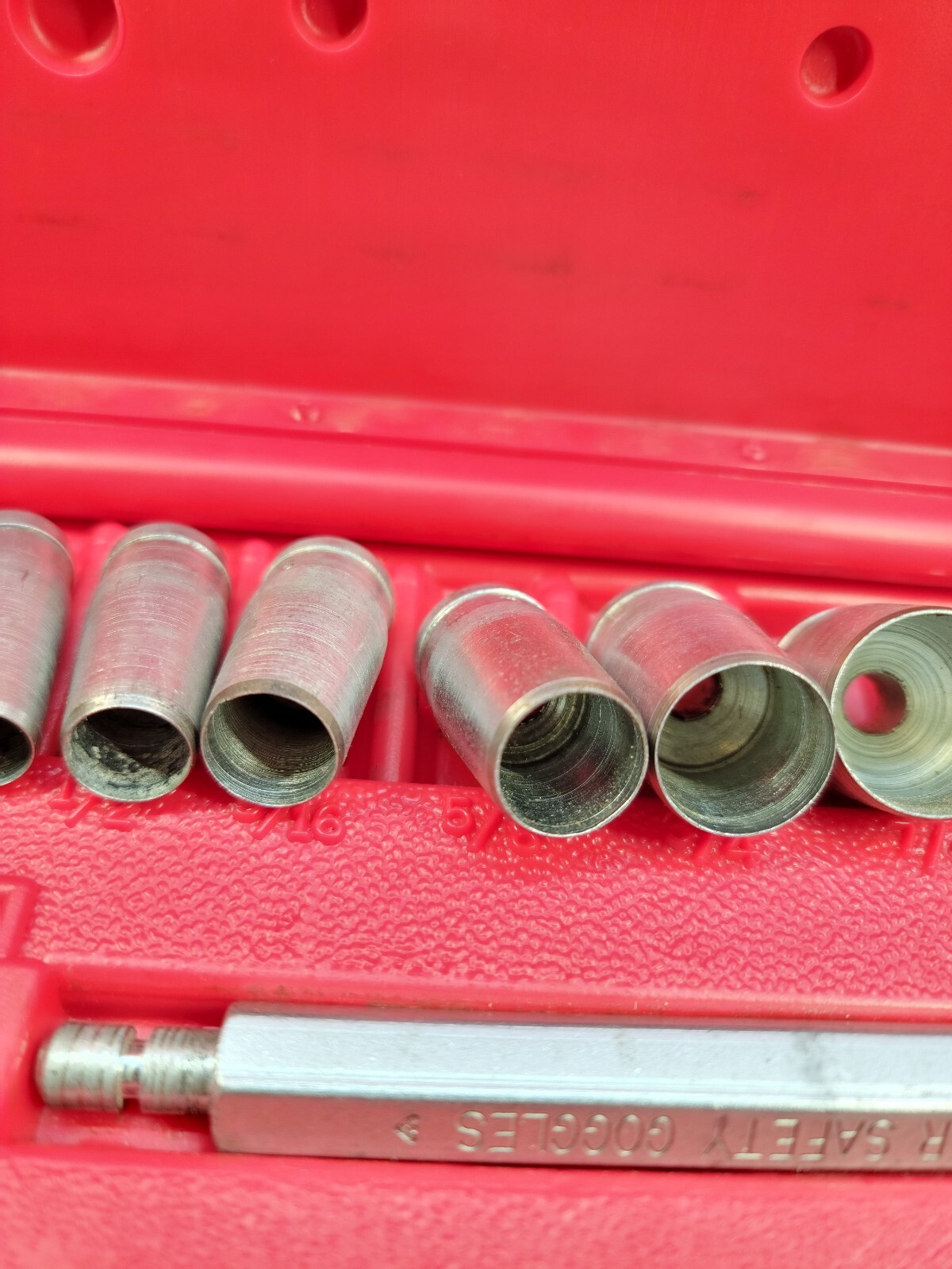 Blue-Point Tools PGH8A 11-Piece Gasket Punch Set With Case NICE USA