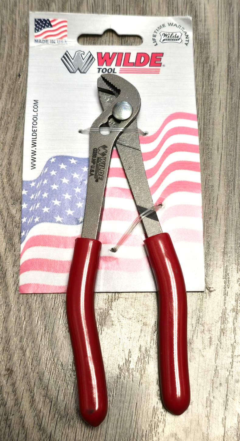 WILDE Tools USA G250.NP-CS Mini 5″ Adjustable Angle Nose Ignition Pliers