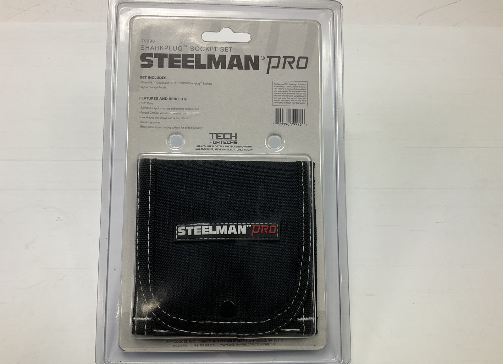 STEELMAN PRO 79996 2-Piece 3/8-Inch Drive Spark Plug Socket Set, 5/8″ And 13/16″