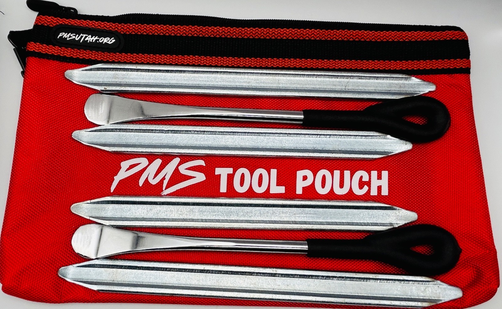6 Pc Set Tire Iron Spoon Kit Tool Bag Auto Car Truck Changing Motorcycle ATV UTV