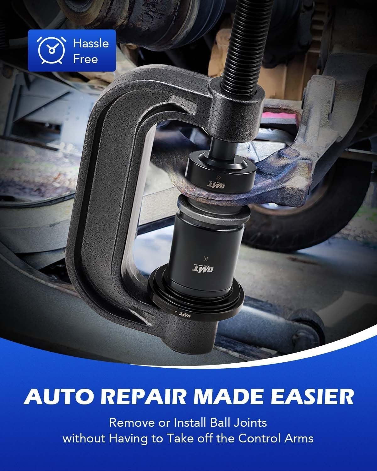 Orion Motor Tech Heavy Duty Ball Joint Press U Joint Removal Tool Kit Universal