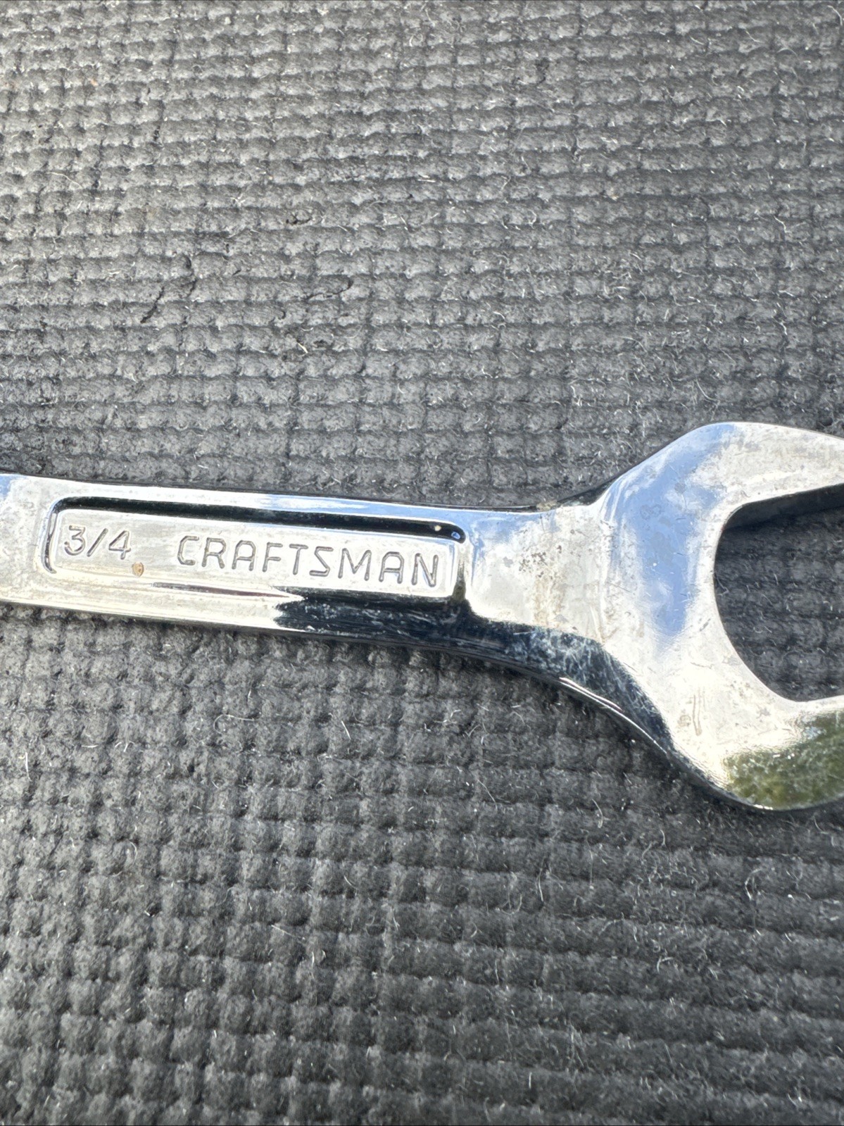 Sears CRAFTSMAN 3/4” Short SAE Combination Wrench 12pt -VV- 44109 USA Stubby